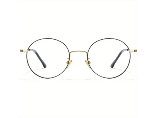 Round Blue Light Blocking Glasses with UV Protection